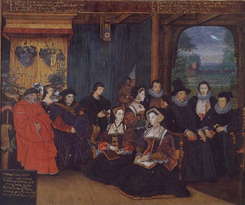 Rowland Lockey Thomas More and Family china oil painting image